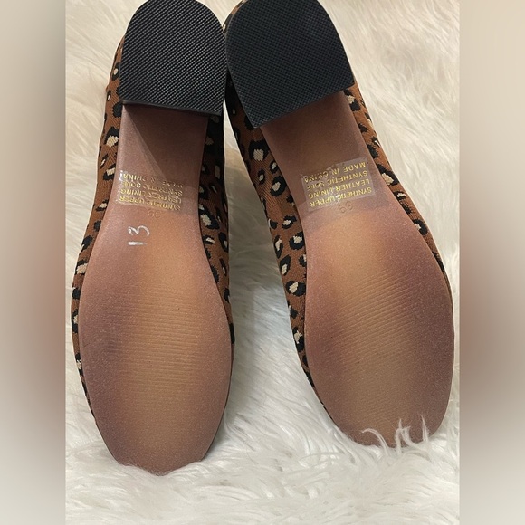 Anthropologie Silent D Camorra Leopard print knit sock boots Size 39/8.5 - Picture 16 of 16